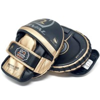 RIVAL Łapy Trenera Profilowane Małe RPM100 PROFESSIONAL Czarno-Złote