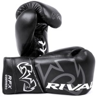 RIVAL Rękawice Bokserskie Wiązane RFX-GUERRERO PRO FIGHT HDE-F Czarne
