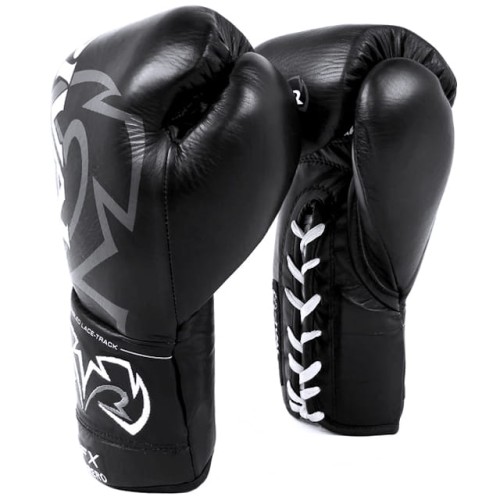 RIVAL Rękawice Bokserskie Wiązane RFX-GUERRERO PRO FIGHT HDE-F Czarne
