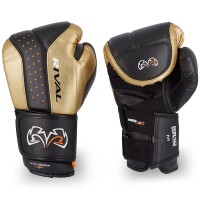 RIVAL Rękawice Bokserskie Przyrządowe RB10 INTELLI-SHOCK BAG GLOVES Czarno-Złote