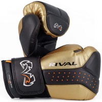 RIVAL Rękawice Bokserskie Przyrządowe RB10 INTELLI-SHOCK BAG GLOVES Czarno-Złote