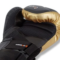 RIVAL Rękawice Bokserskie Przyrządowe RB10 INTELLI-SHOCK BAG GLOVES Czarno-Złote