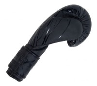 MASTERS Rękawice Bokserskie RPU-BLACK/BLACK