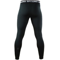 GROUND GAME Legginsy MMA Męskie Athletic Shadow Black