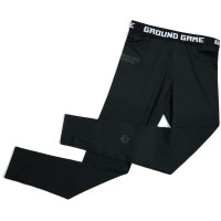 GROUND GAME Legginsy MMA Męskie Athletic Shadow Black