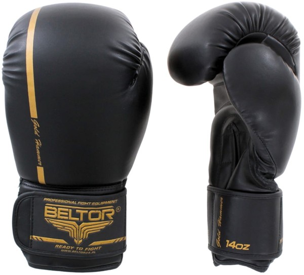 BELTOR Rękawice Bokserskie Gold Hammer