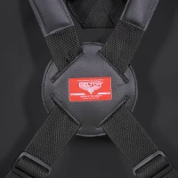 BELTOR Duża Tarcza na Szelkach TATSU do Karate Kyokushin Czarna 100 x 100 cm