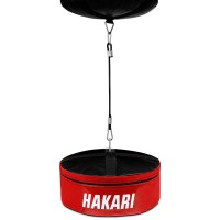 RING SPORT Mocowanie Podłogowe do Worka Bokserskiego / Piłki Refleksowej HAKARI Czerwono-Czarne