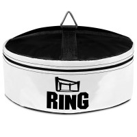 BUSHIDO Mocowanie Podłogowe do Worka Bokserskiego / Piłki Refleksowej HAKARI Biało-Czarne