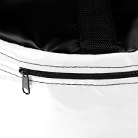 BUSHIDO Mocowanie Podłogowe do Worka Bokserskiego / Piłki Refleksowej HAKARI Biało-Czarne