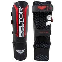 BELTOR Ochraniacze Piszczeli i Stopy Red Raven