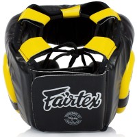FAIRTEX Kask Bokserski HG13 Diagonal Vision Żółto-Czarny