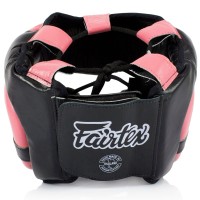 FAIRTEX Kask Bokserski HG13 Diagonal Vision Różowo-Czarny
