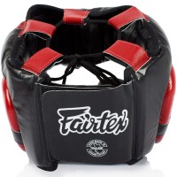 FAIRTEX Kask Bokserski HG13 Diagonal Vision Czerwono-Czarny