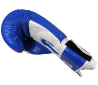 MASTERS Rękawice Bokserskie RBT-TRW Niebieskie WAKO