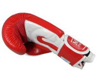 MASTERS Rękawice Bokserskie RBT-TRW Czerwone WAKO