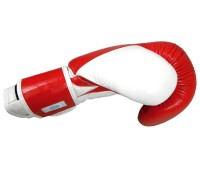 MASTERS Rękawice Bokserskie RBT-TRW Czerwone WAKO