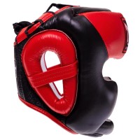 TWINS Kask Bokserski Sparingowy HGL3-2T Czarno-Czerwony