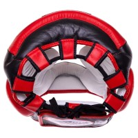 TWINS Kask Bokserski Sparingowy HGL3-2T Czarno-Czerwony