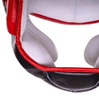 TWINS Kask Bokserski Sparingowy HGL3-2T Czarno-Czerwony