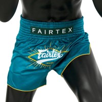 FAIRTEX Spodenki Muay Thai BS1907 Focus Turkusowe