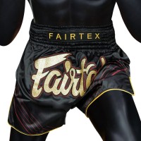 FAIRTEX Spodenki Muay Thai BS1925 Red Line