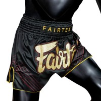 FAIRTEX Spodenki Muay Thai BS1925 Red Line