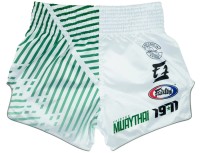 FAIRTEX Spodenki Muay Thai BS1923 Racer Białe