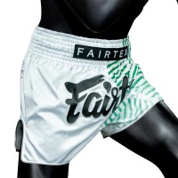 FAIRTEX Spodenki Muay Thai BS1923 Racer Białe