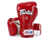 FAIRTEX Rękawice Bokserskie BGV6 Angular Sparring Czerwono-Białe