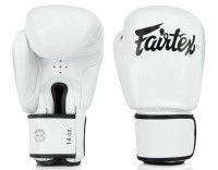 FAIRTEX Rękawice Bokserskie BGV27 Amateur Boxing Białe