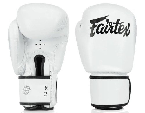 FAIRTEX Rękawice Bokserskie BGV27 Amateur Boxing Białe
