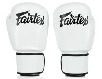 FAIRTEX Rękawice Bokserskie BGV27 Amateur Boxing Białe
