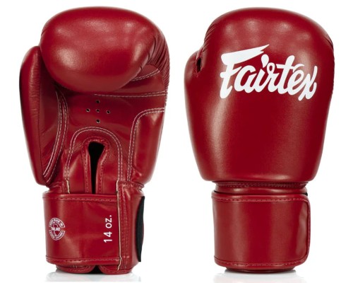FAIRTEX Rękawice Bokserskie BGV27 Amateur Boxing Czerwone