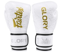 FAIRTEX Rękawice Bokserskie BGVG3 GLORY Biało-Srebrne