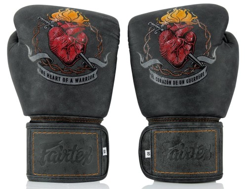 FAIRTEX x TOM ATENCIO Rękawice Bokserskie THE HEART OF WARRIOR (Limited Edition)