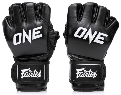 FAIRTEX x ONE CHAMPIONSHIP Rękawice MMA FGV12 Czarne