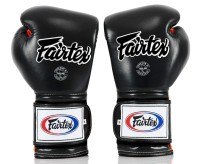 FAIRTEX Rękawice Bokserskie BGV9 Mexican Style Czarno-Pomarańczowe