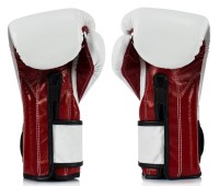 FAIRTEX Rękawice Bokserskie BGV9 Mexican Style Biało-Czerwone