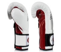 FAIRTEX Rękawice Bokserskie BGV9 Mexican Style Biało-Czerwone
