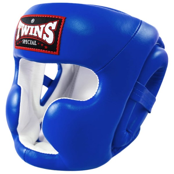 TWINS SPECIAL Kask Bokserski Sparingowy HGL-3 Niebieski