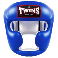 TWINS SPECIAL Kask Bokserski Sparingowy HGL-3 Niebieski