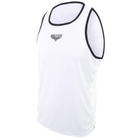 BELTOR Koszulka Bokserska ALPHA Biało-Czarna