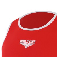 BELTOR Koszulka Bokserska ALPHA Czerwono-Biała