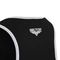 BELTOR Koszulka Bokserska ALPHA Czarno-Biała