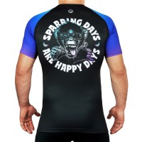 GROUND GAME Rashguard MMA Cheeky Monkey Krótki Rękaw