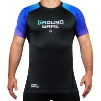 GROUND GAME Rashguard MMA Cheeky Monkey Krótki Rękaw