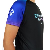 GROUND GAME Rashguard MMA Dziecięcy Cheeky Monkey Krótki Rękaw