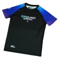 GROUND GAME Rashguard MMA Dziecięcy Cheeky Monkey Krótki Rękaw