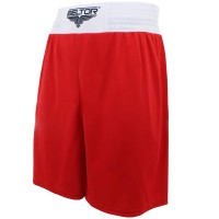 BELTOR Spodenki Bokserskie PUNCHER Czerwono-Białe